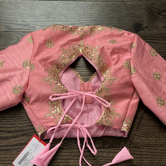 Custom pink lehenga - Picture 6 of 12